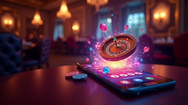 Pengguna memeriksa kriteria VIP di ponsel